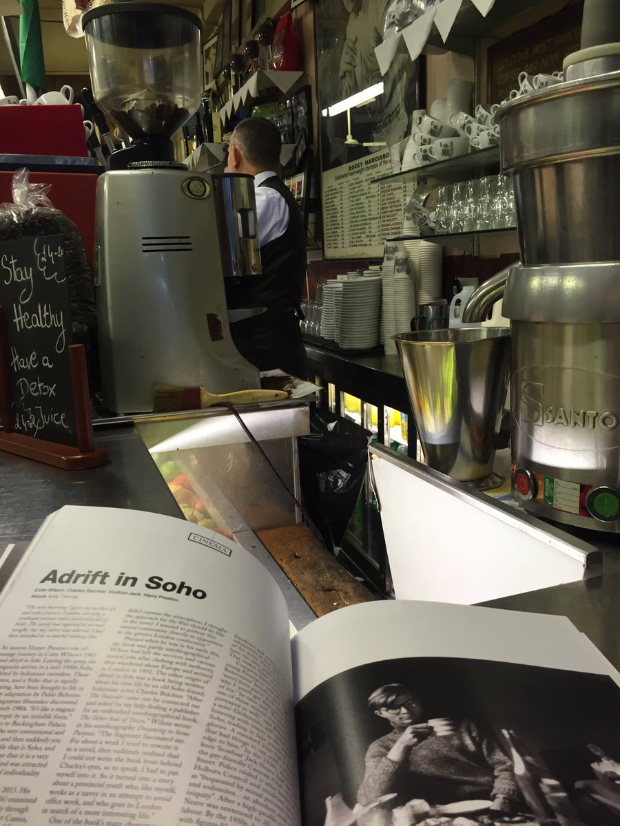 adriftinsoho's tweet photo. Early article about the film in the magazine Jocks &amp; Nerds which will now be a program on Radio Soho. ⁦@TheBaristas⁩ https://t.co/8568h7Anc3