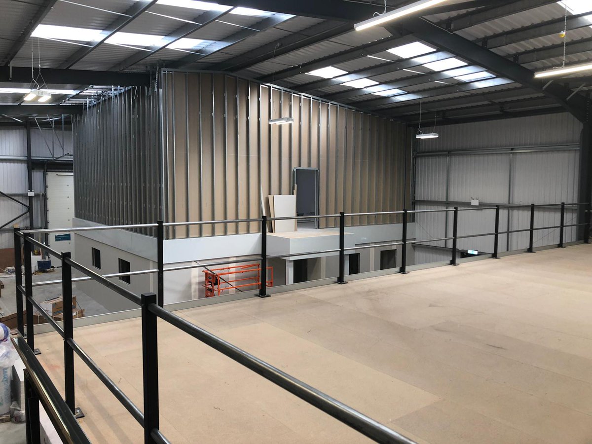 Nexus Workspace On Twitter The Storage And Office Mezzanine