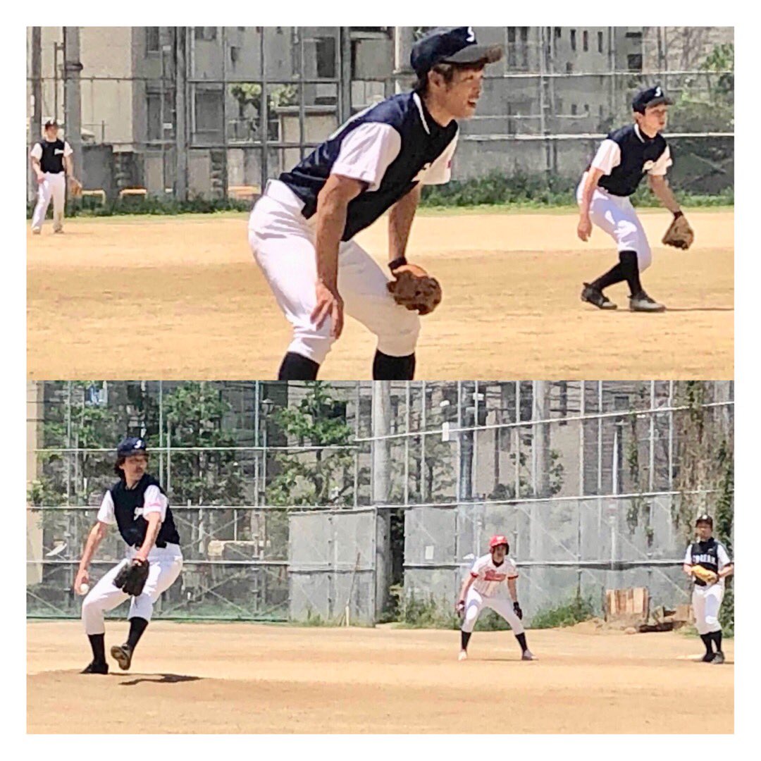 SIM67861898's tweet photo. ⚾️Friendcupサンデー⚾️
中地区B組 @与力町公園
S BREAK 6-1 梅田YOGANZ
7回完投勝利の永尾投手と
2安打を放った松浦選手
#草野球 #大阪草野球 #関西 #大阪 #審判 #大会 #審判派遣 #関西草野球 #SIM審判協会 #Friendcup #草野球大会 #派遣 #リーグ戦 #シニア #水曜 #土曜 #日曜 #SBREAK #梅田YOGANZ https://t.co/zblM6J3YEJ