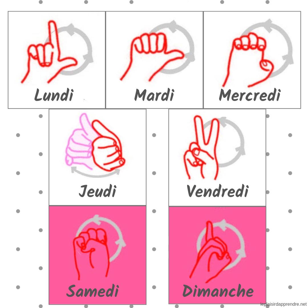 audilo_fr's tweet photo. #Bonjour! 👋
Voici un nouveau cours de langue des signes afin de passer un bon #Vendredi! ✌️
Aujourd'hui nous vous proposons les jours de la semaine! 👌
Bonne journée! 👍
#languedessignes #lsf #audilo #17mai #audition
Source: site web leplaisirdapprendre https://t.co/ordezxr9oL