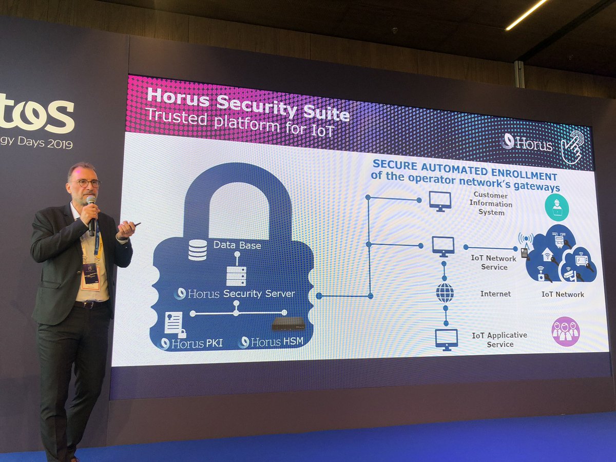 How to build trusted platform for IoT <a href="/DavidLeporini/">David Leporini</a> during #AtosTechDays #Cybersecurity #DigitalEdge #InternetOfThings