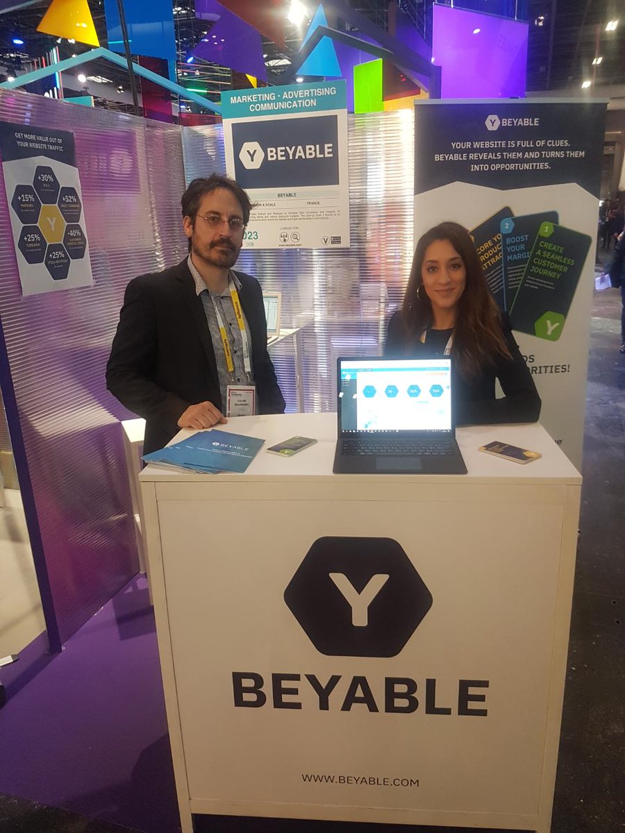 BEYABLE's tweet image. Vous êtes prêts pour la 2è journée de #Vivatech ? Équipe @beyable sont au stand D23-008 pour vous aider à construire un parcours client sans couture sur votre site #ecommerce #mobile #experienceclient #data #IA