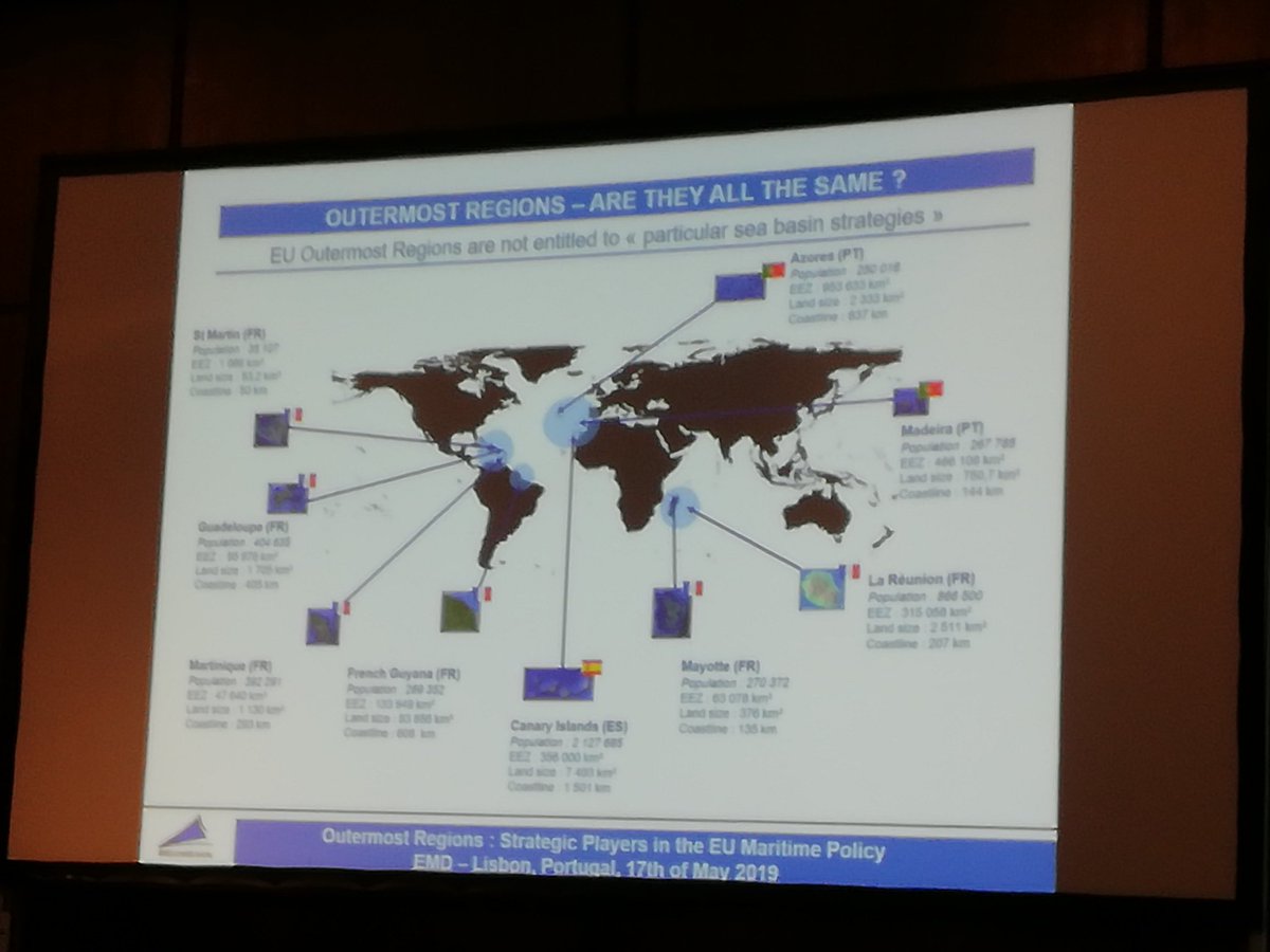 Outermost Regions discuss the Blue Economy Challengues at the  European Maritime Day #EMD2019  #Lisbon @EU_MARE #ORs @AzoresEUoffice