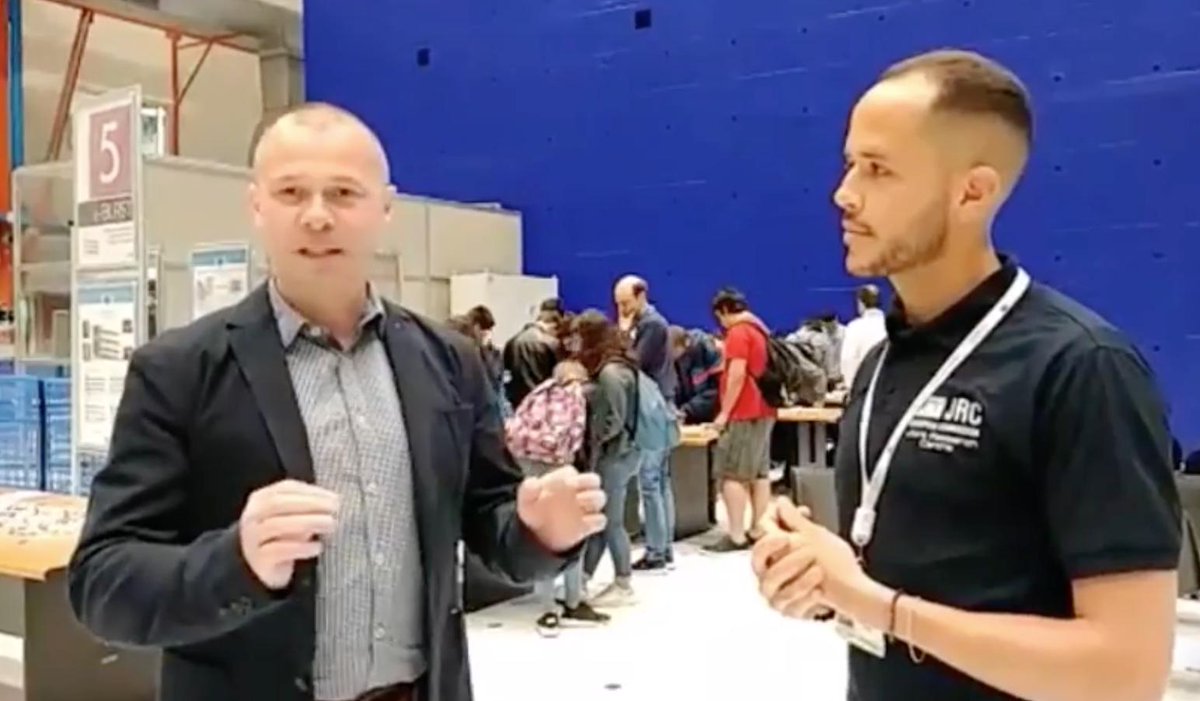 EU_JRC's tweet photo. First activity of the day for our visitors: the European Laboratory for Structural Assessment (ELSA)! Discover this lab through the eyes of our scientist Martin Poljansek 👉 https://t.co/Zgqcj37HQ4

#EUopenscience #EUelections2019 https://t.co/bT4hRu9dpQ