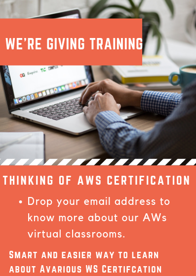 SoniaVictor15's tweet photo. The AWS cloud based solutions are rapidly gaining heights in the Corporate sector
To know more leave your comments below. https://t.co/j1vpqX7hSn
