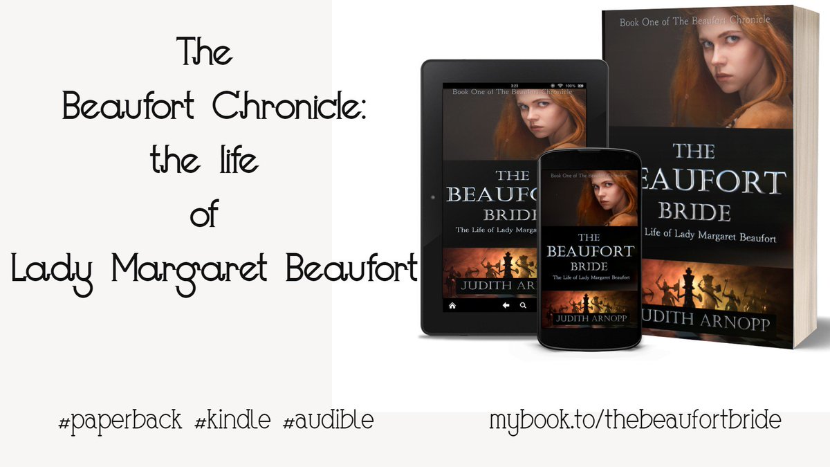 JudithArnopp's tweet photo. The Beaufort Chronicle - Life of Lady Margaret Beaufort Now on #Audible #HistoricalFiction #audiobook #paperbackreader
https://t.co/j0ZuSnYDlG … https://t.co/b3Bxp2pdSC