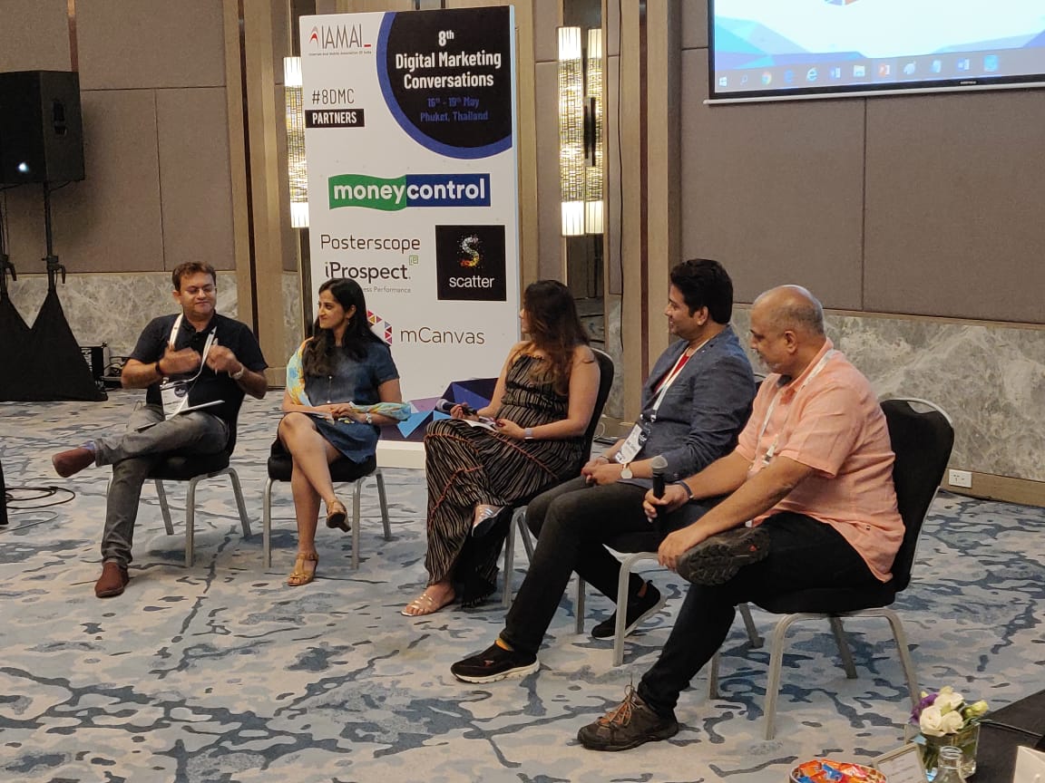 IAMAIForum's tweet photo. #8DMC Moments live from Phuket
Session on 'Data is an over-hyped bubble' moderated by @vivekbhargava
The panelist to join him for this discussion are @bhavanamittal, @darshana1212, @sethiya_amit and @kaiwee
Stay Tuned for more updates. https://t.co/TucG0kLTYj