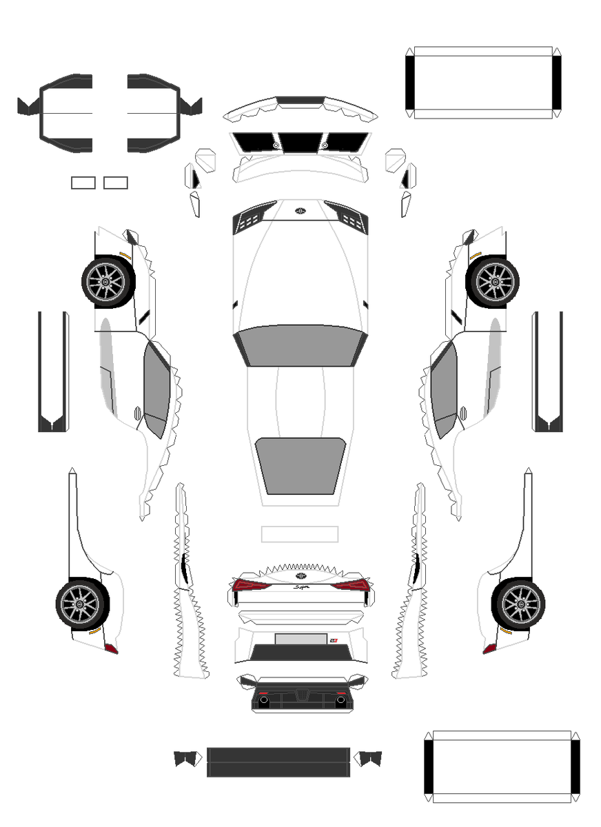 サイト更新】 #GRスープラ にSZ-R、RZのモデルを追加しました! 公開
