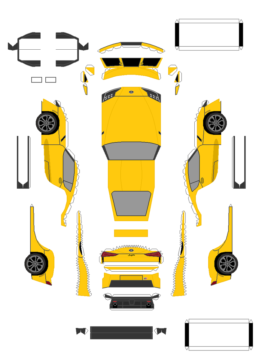 ⭐︎Grgrmnページ⭐︎ サイト更新】 #GRスープラ にSZ-R、RZのモデルを追加しました! 公開