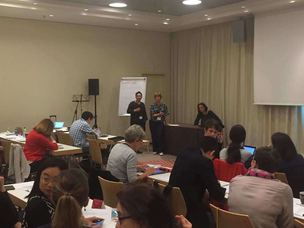 Day 2 of the <a href="/TREAT_NMD/">TREAT-NMD®</a> DMD Masterclass - Q and A session at Expert DMD Masterclass with Elena Mazzone, Natalie Goemans and Jana Haberlova. #dmdmasterclass19 #RareDisease #Duchenne