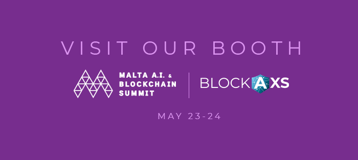 blockaxs's tweet photo. We are looking forward to attending the #Malta #Blockchain #Summit next week with a #booth. It will be a great pleasure for us to have many interesting conversations and new contacts. See you there. ;) https://t.co/8sD5naLeLS #blockaxs #sto #iam https://t.co/L2v7w2T35p
