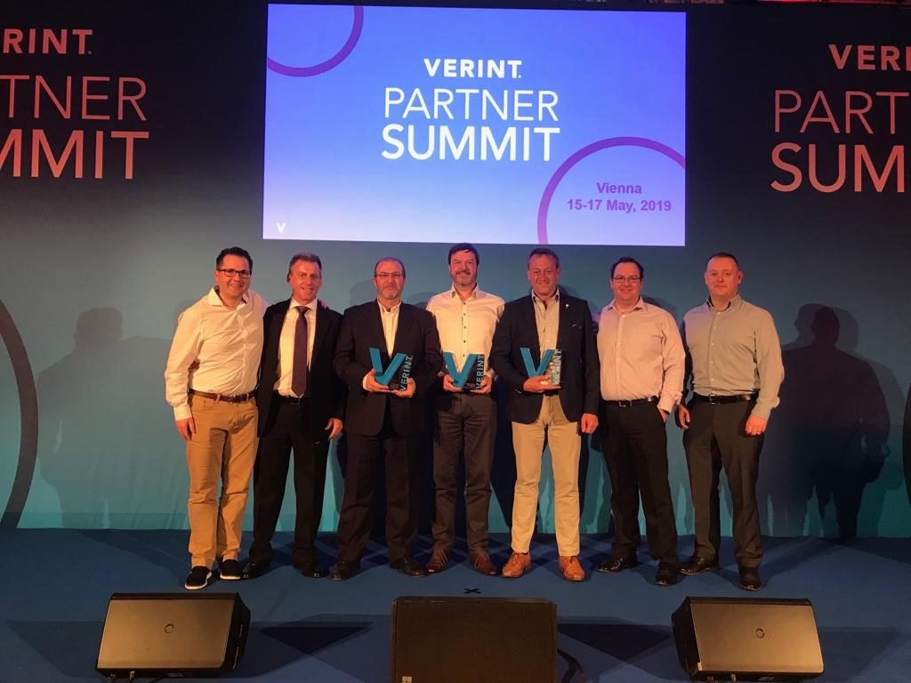 sabiogroup's tweet photo. We're super thrilled to have been awarded @Verint Support Partner of the Year and @callwarevt to have won Partner Deal of the Year. Well done team! #brilliantCX https://t.co/y11TDkscFE