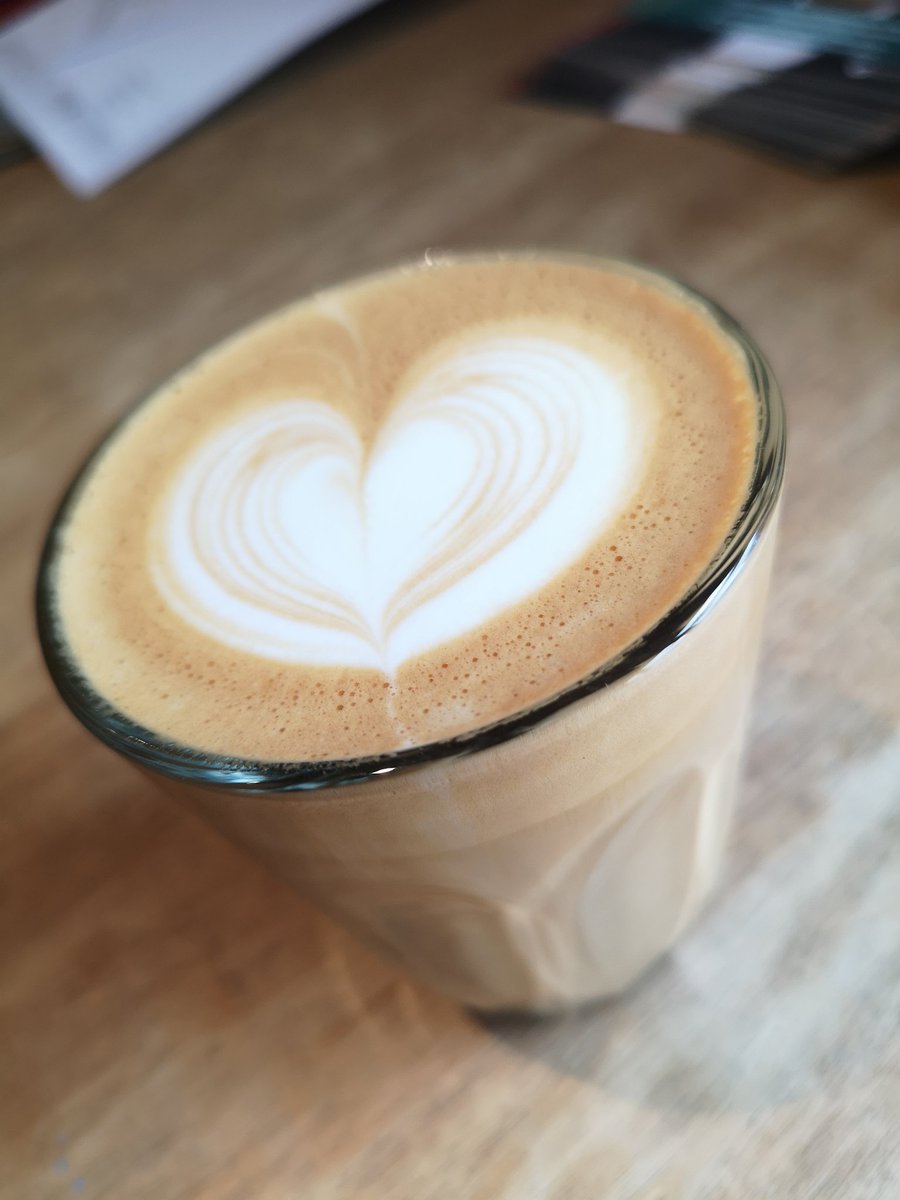 blc_lauramartin's tweet photo. When your workplace provides free barista coffee as a 'Friday Treat'! @cliftoncoffee @TramshedTech @BigLearningCo #positiveworkplace #Fridayfeeling #TramshedTech https://t.co/gRhmllOc7W