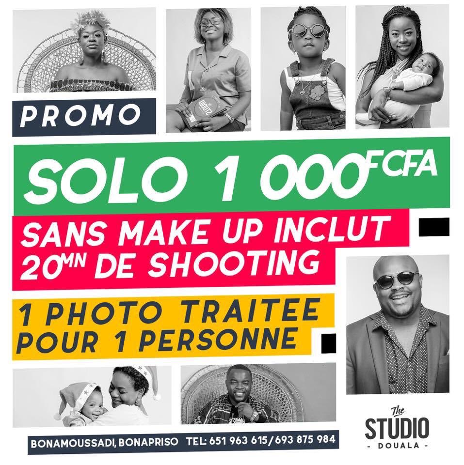 Qui va passer à côté de l’offre spécial KOLO ?
Si toi aussi tu seras présent ce 20 au 26 Mai 2019, marque en commentaire “Je serais là“

📍 Bonapriso face Bonadouma / Bonamoussadi carrefour Eto’o
📞 651963615 / 693875984

#thestudiodouala #broncolor #shooting