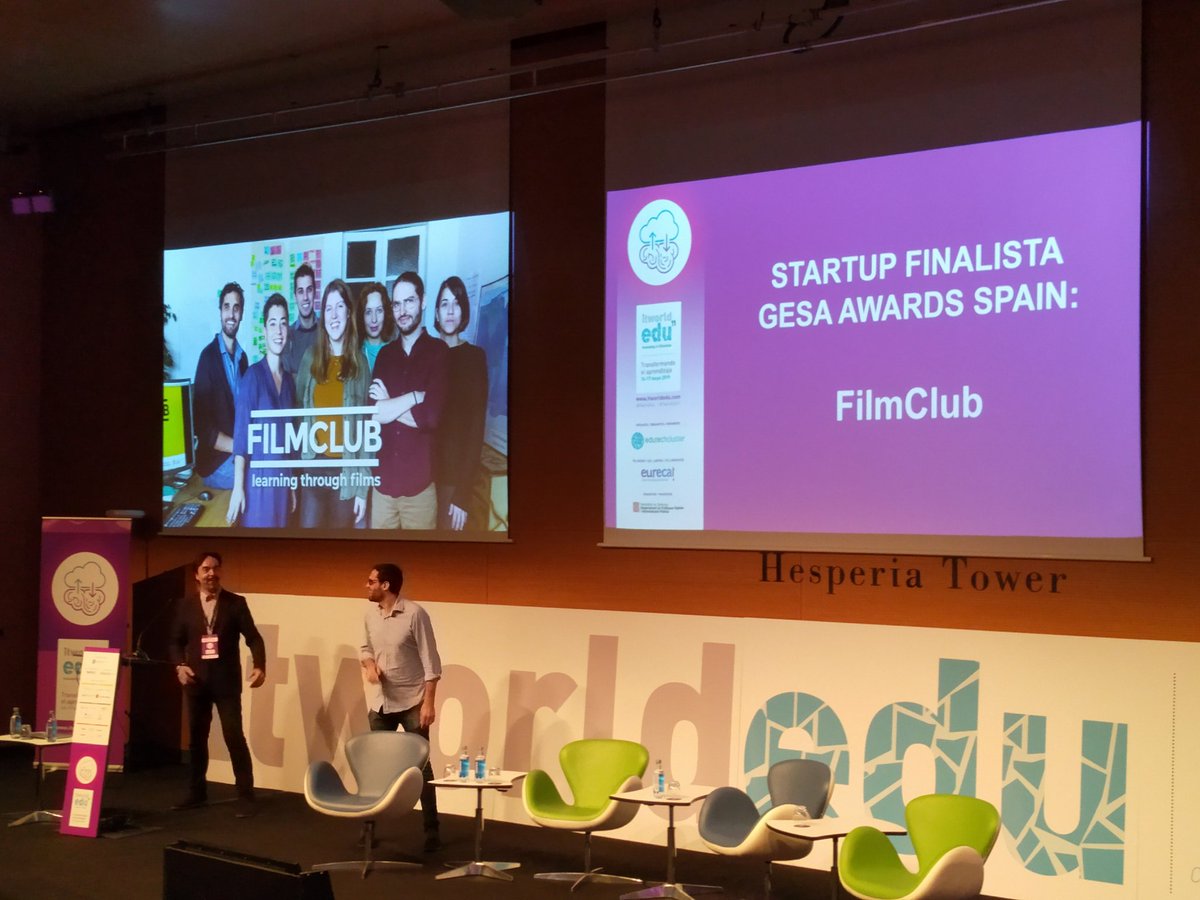 Ja som els primers semifinalistes del GESA AWARDS SPAIN, #ITworldEdu11 <a href="/ITworldEdu/">ITworldEdu</a> <a href="/filmclub_click/">FILMCLUB</a>