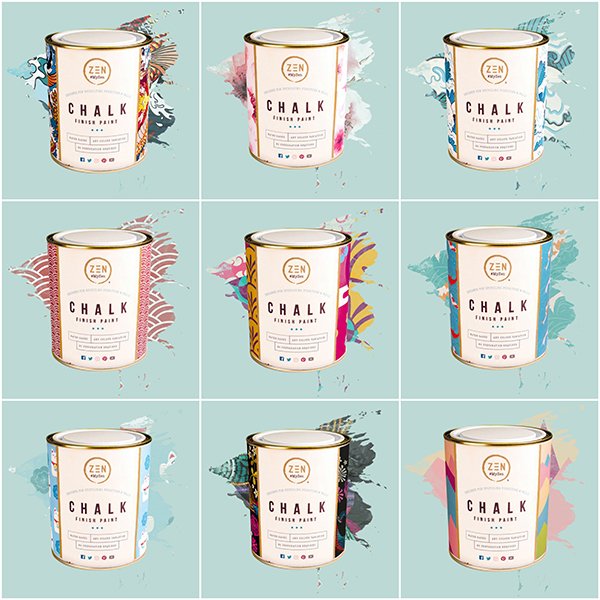 Zen_Paints's tweet photo. Our #paint tins come in a range of different designs &amp; patterns, which one is your favourite?⁣
⁣
P.S did you know that they also make the perfect #keepsake, wipe the tin down after use and store your favourite pens, plant or makeup brushes in it! https://t.co/ReHYOTNf0q. https://t.co/8vU2GWdwib