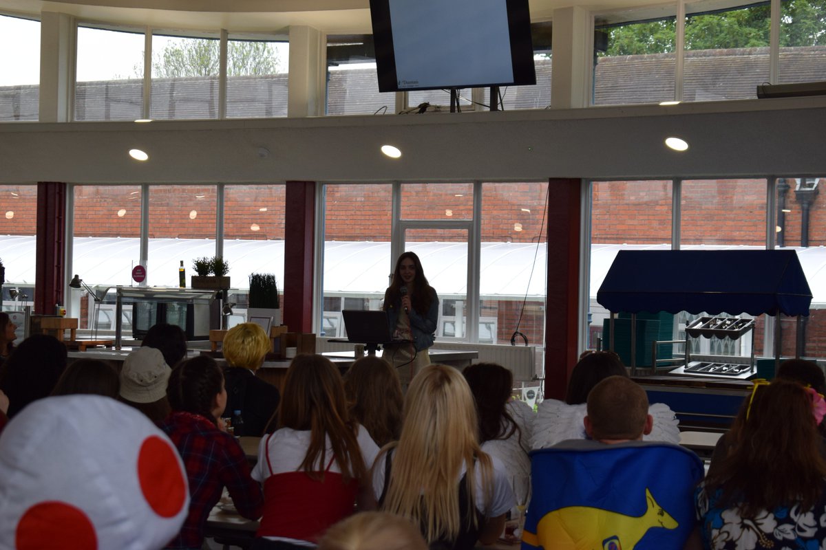 StDunstansColl's tweet photo. This was followed by a #FarewellAssembly by Head of Sixth Form, Mrs McLellan, and speech by Head of School, Aimee #LeaversDay https://t.co/AlQLakSkJk