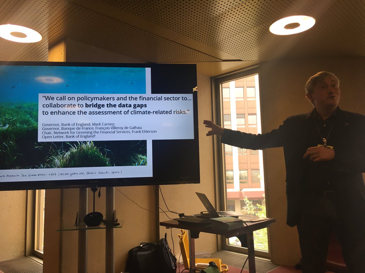 Scott42195's tweet photo. IceBreaker One Global Launch 🚀 right now at #GP2019Geneva. Seed funded by @ClimateKIC, a new ambitious initiative to bridge the data gaps to help everything stay alive &amp; to get $trillions of risk-informed capital flowing! #DataEmergency @IcebreakerOne #TheTimeForTheoryIsOver 🦆 https://t.co/atUrLanXFN