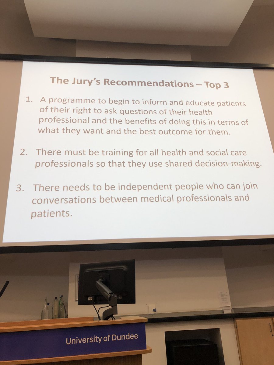 sbteez's tweet image. What do the Scottish public recommend we focus on with Realistic Medicine? #realisticmedtay19 @NHSTayside @RealisticMed @SQSFellowship
