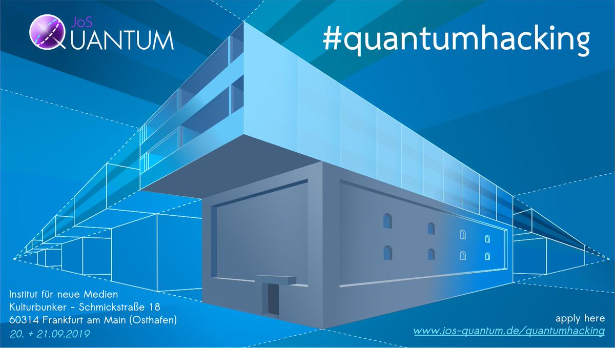 JoSQUANTUM's tweet image. #quantumhacking
Hackthon 20 / 21 September in Frankfurt
jos-quantum.de/quantumhacking