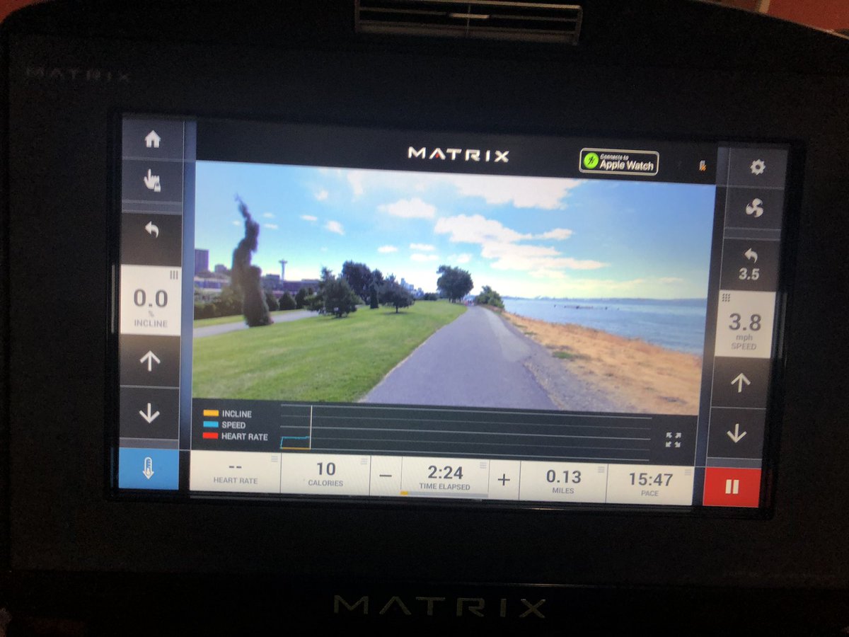 DerekLong929's tweet photo. So the new treadmills at my gym have virtual runs you can watch. Today it put me in Seattle! I remember running this with @brice78, @DougHodum, and @erusso78. It made me miss my #tacfam #gatestac #ecet2 #tacrunners https://t.co/DsEWEobteI