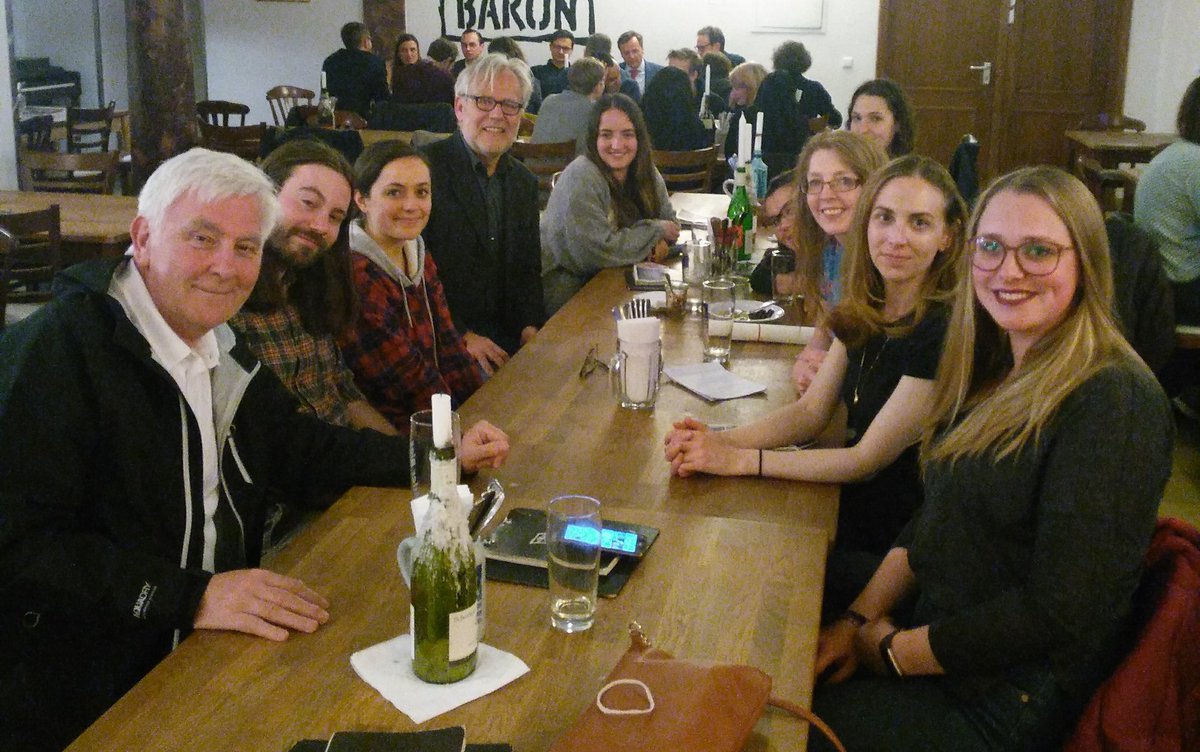 EdNapierPublish's tweet photo. Goodbye #Mainz! Thank you for your wonderful hospitality and friendship! #publishingpartners #international #MZxEDI #EPIC #exchangevisit @uni_mainz_eng #publishing #lastnight https://t.co/t0zzdRTrf4