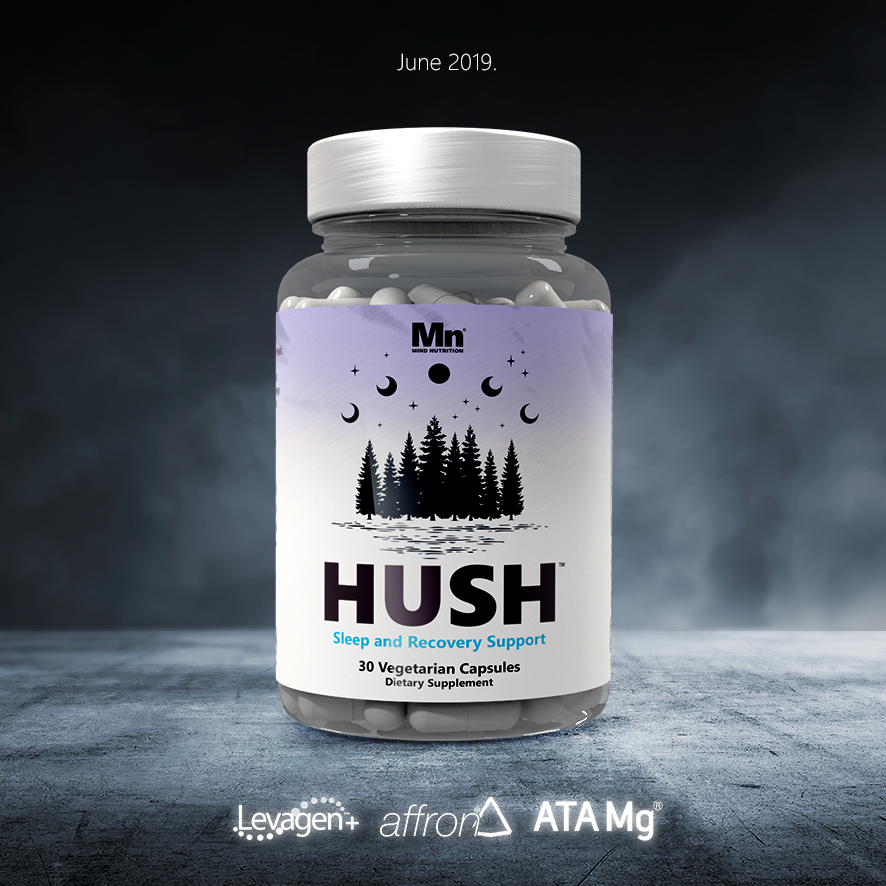 Do you struggle with sleep and recovery?

Hush™ contains optimized ingredients that activate the pathways and receptors responsible for managing recovery and deeply refreshing sleep! Available in June. #sleep #mood #nootropics #hush