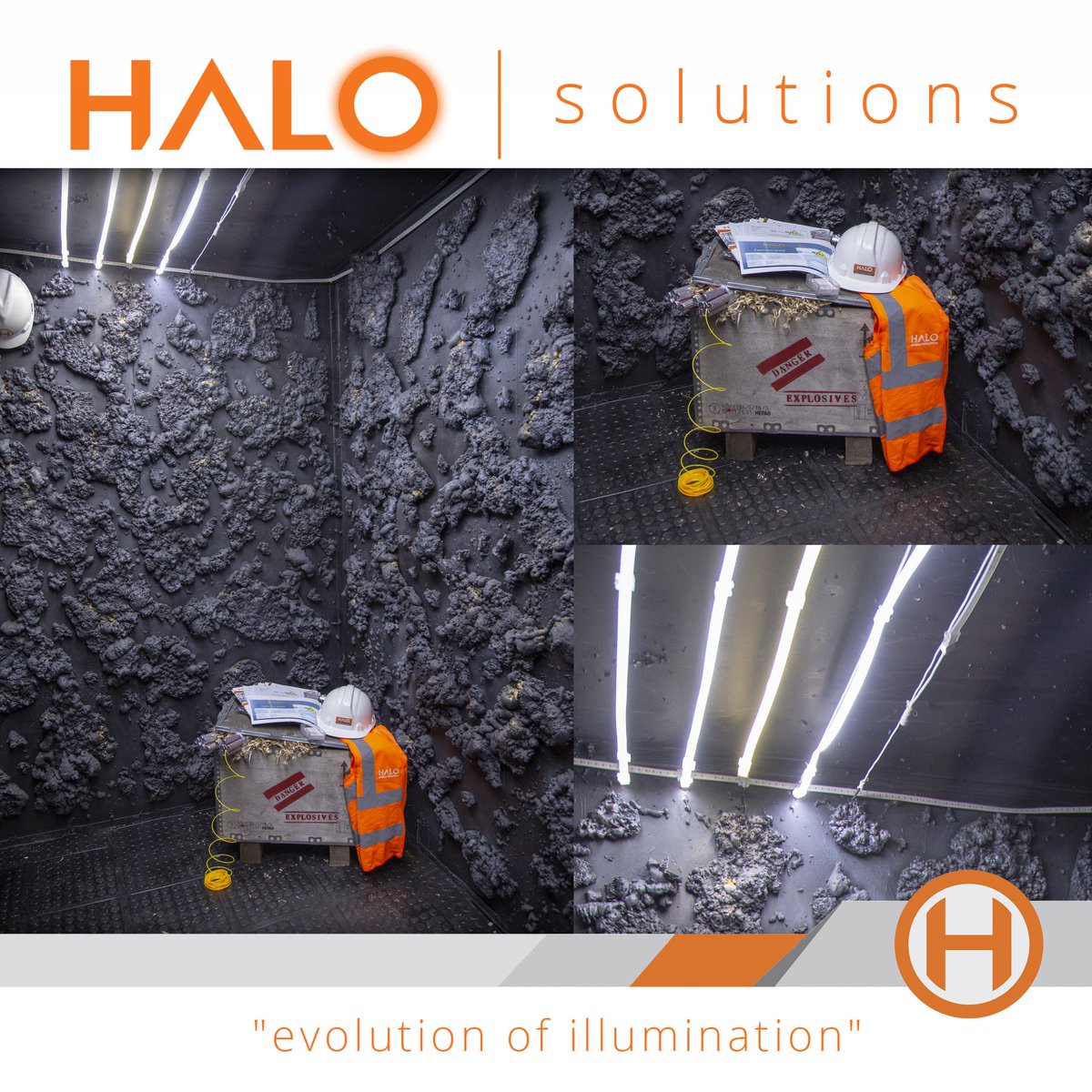 Halo_LED's tweet photo. Our underground simulator is a hit at expos. #minelighting #mining #led #ledlighting https://t.co/9b6iXe6FIM