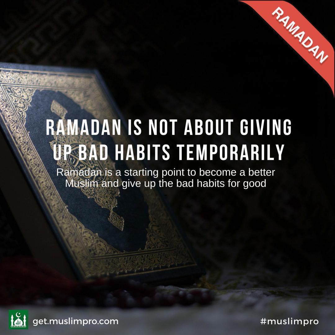 Ramadan has been the turning point for a lot of Muslims so don't mock those  who start practicing in Ramadan, this may be their turning point #MuslimPro  #qotf, image size:1080x1080