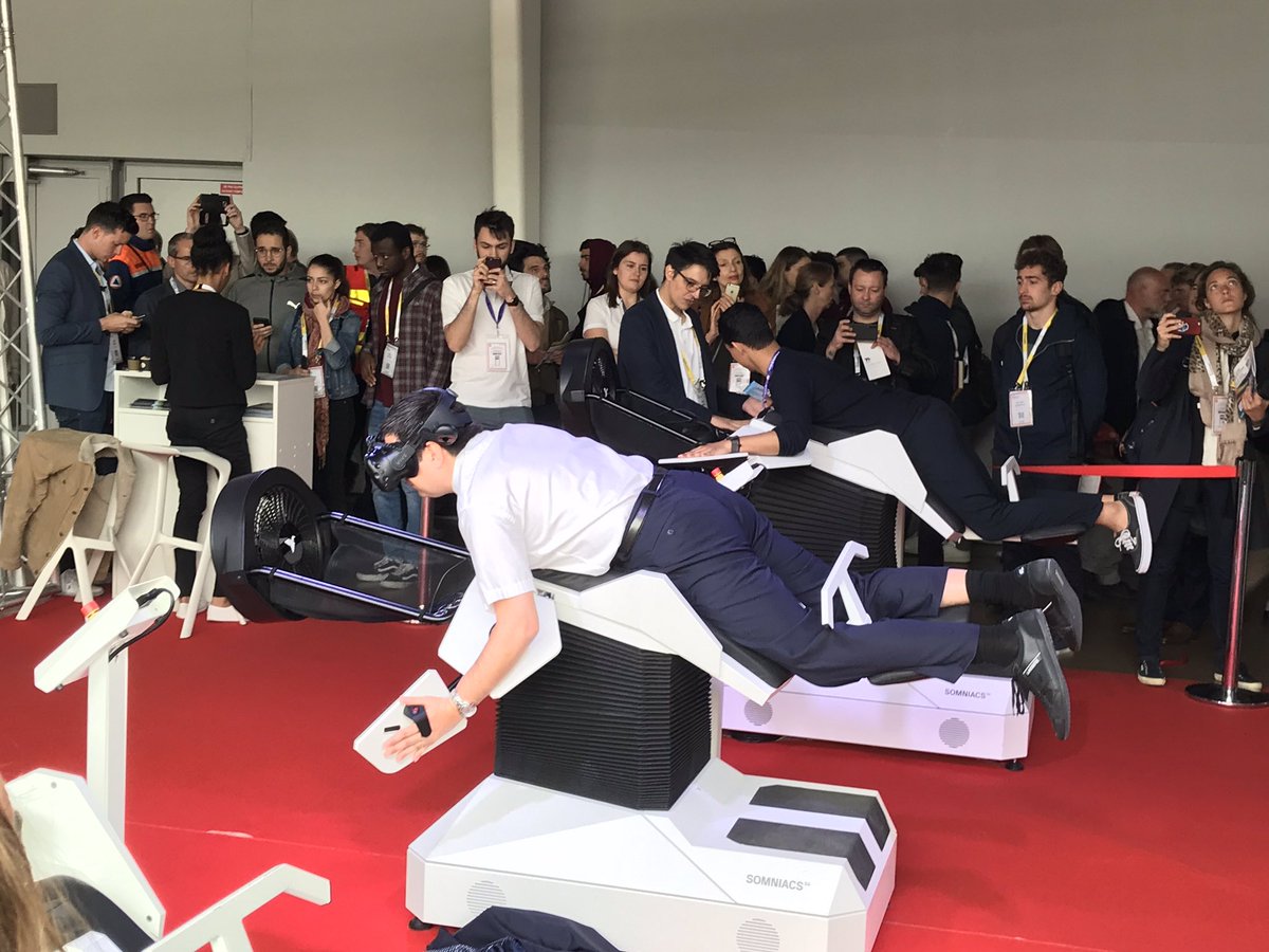 olivpetit's tweet image. Envole-moi ! Avec @Oracle_France et @PSG_inside / @mk2agency 
Expérience #VR ultime sur #VivaTech 
#CloudXR