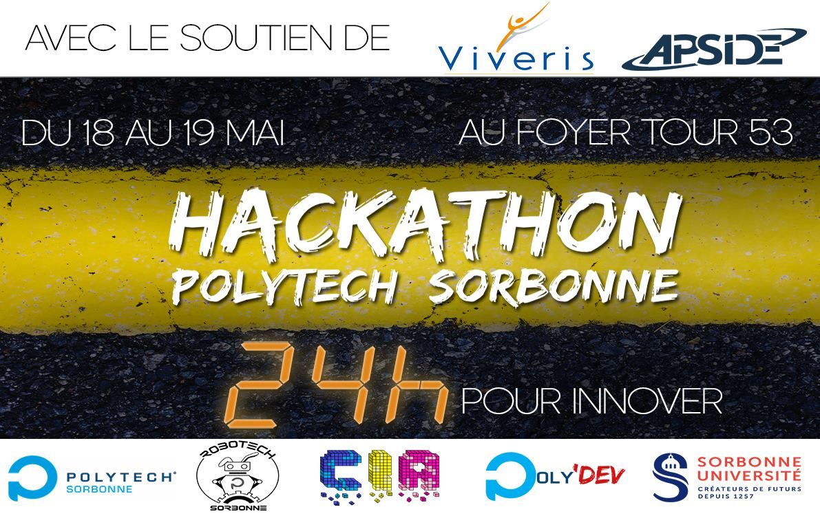 Viverisgroupe's tweet photo. J-1 pour la 1ère édition du #hackathon @PolytechSorbonn. Viveris, partenaire de l'évènement soutiendra tous les participants samedi et dimanche, bonne chance ! #etudiants #24hpourinnover https://t.co/L7LtYRLhro