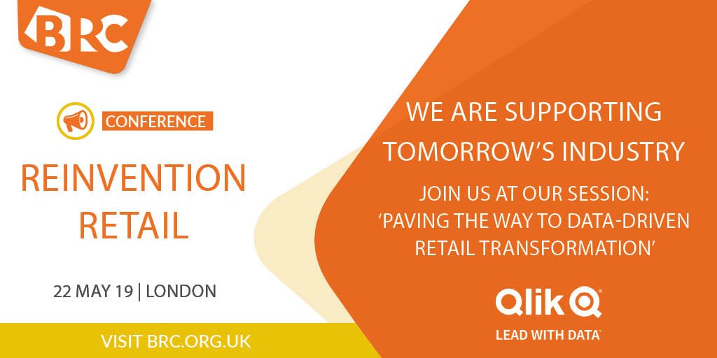QlikSports's tweet image. Join us on Wednesday @the_brc Reinvention Retail Conference to find out how #dataliterate you are. Register to attend today: bit.ly/2HoqYgn
#ReinventionRetail