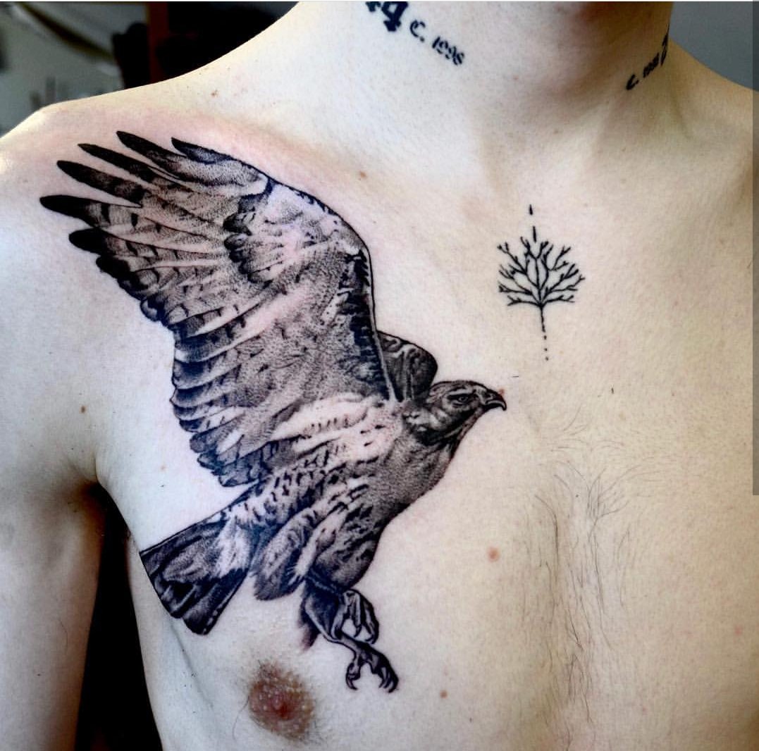 Tattoo tagged with animal big bird eagle facebook inner forearm  khailaitken realistic twitter  inkedappcom