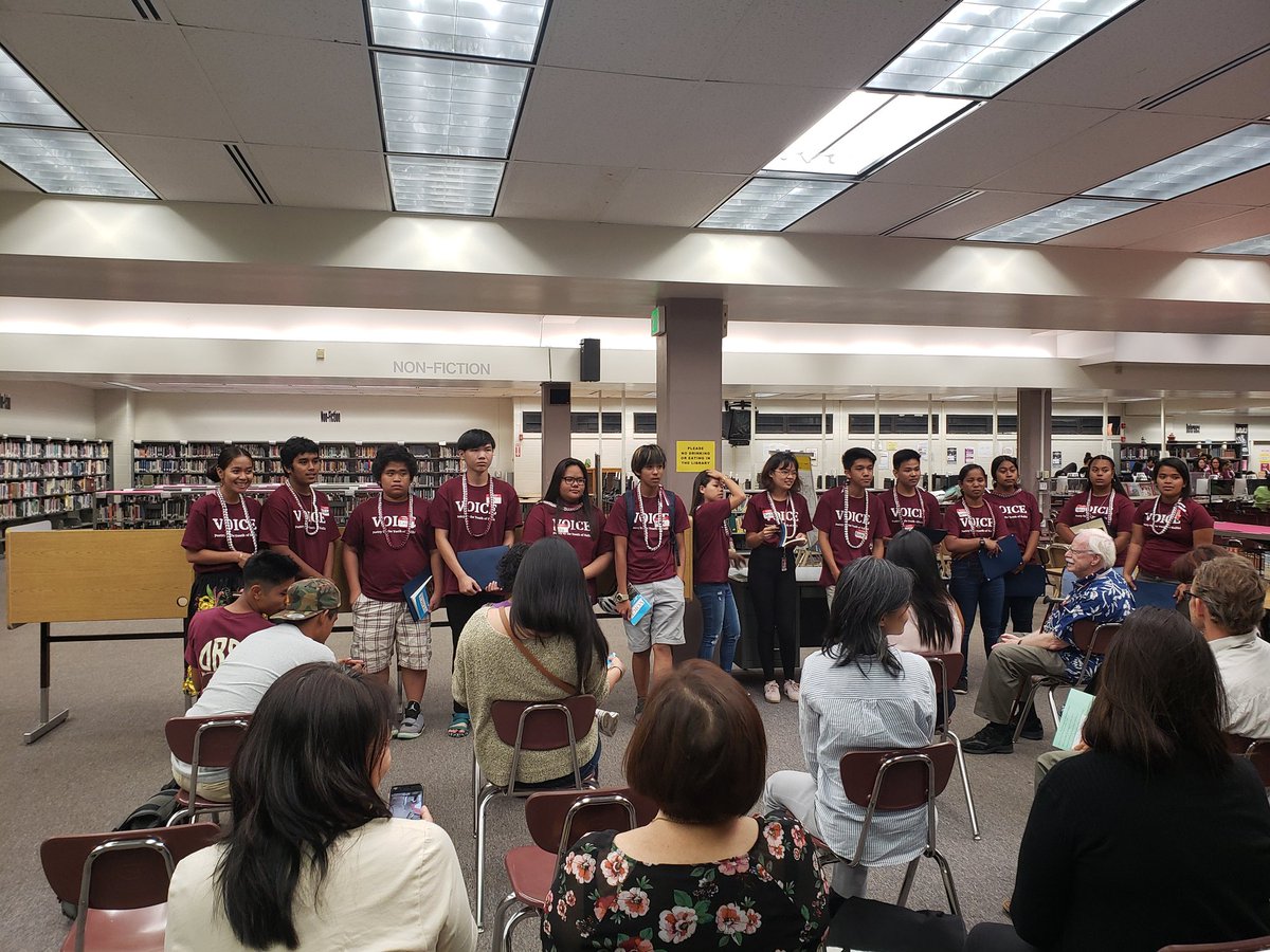 salesnrmn's tweet photo. I hope tonight's #VoiceKalihi launch deepens our understanding of Hawaii's ELLs. Mahalo for listening. Empowering our culturally and linguistically diverse learners is my passion. We need to celebrate them!

@HIDOE808 @HIDOE808_DrK @ncte @WIDAConsortium @Farrington2525 https://t.co/bMNSQTPGWU