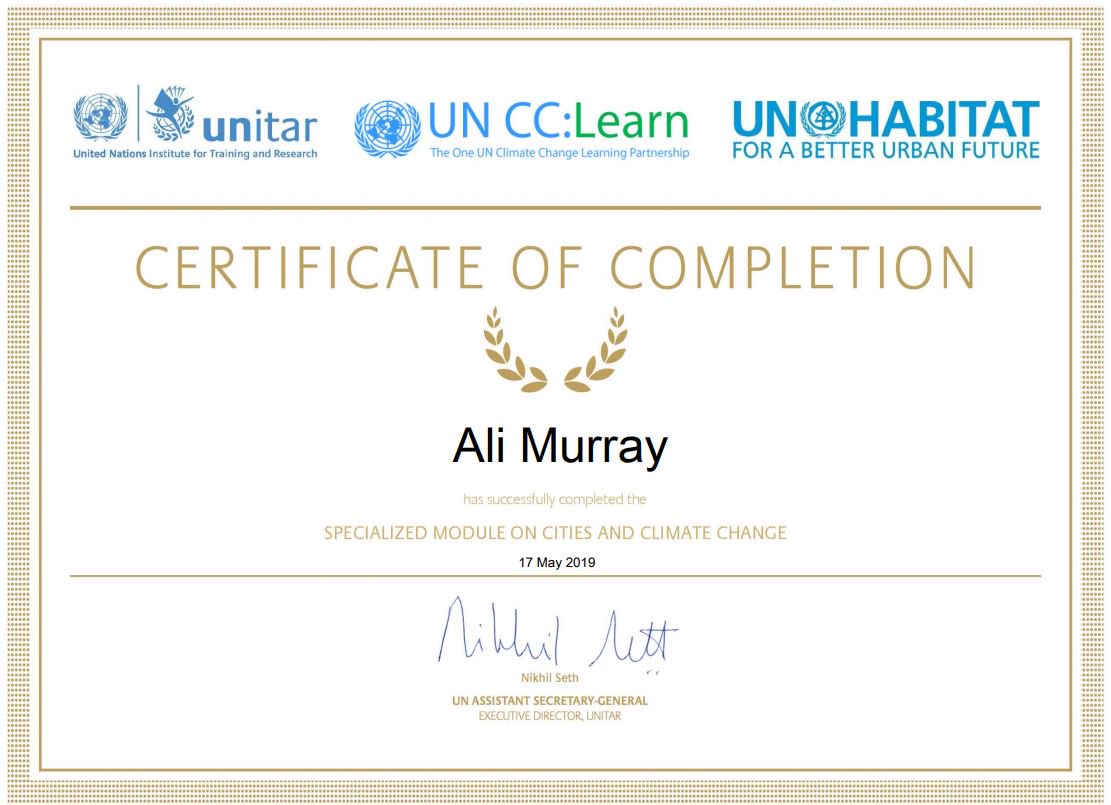 nlgeography's tweet photo. Just completed my Introduction to Climate Change and Cities and Climate Change courses. Such a good source of new knowledge, understanding and CPD. 

@eduCCateGlobal @uncclearn #CCLearnAlumni #geographyteacher https://t.co/eIDjygCEUr