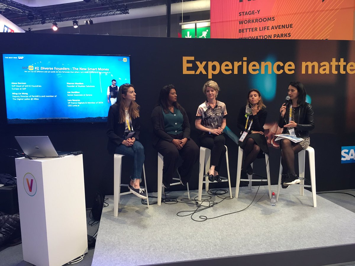 Alexa Gorman on how diversity becomes a driver for innovation. #SAP_iO #vivatech #vivatech19 #SAP #FoundryMunich #diversity #inclusion