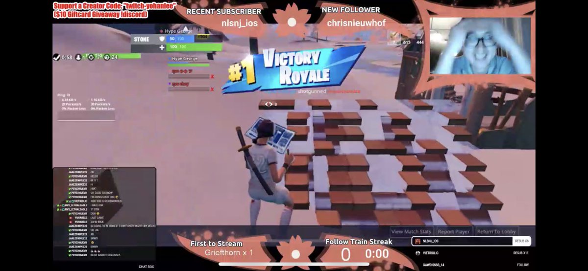 vfamqts's tweet photo. NVS Clan Owners Squad hightlights from tonights stream

 4 wins in a row GGs

Join the fortnite mobile clan 

https://t.co/8UgDNmHE2p

@TwitchTVOnline @TwitchRetweetsU @Agile_RTs @TwitchReTweets @BlazedRTs  @Mighty_RTs @ShoutGamers  @TwitchTVGaming @SupStreamers https://t.co/QB8ibWEw3M