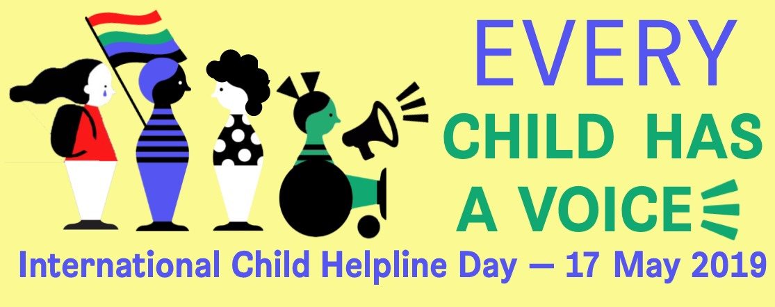 Happy International Child Helpline Day to our partners @CHIamsterdam and thank you to the amazing group of #childhelplines around the world for giving a voice to countless #victims of #childsexualexploitation and #childtrafficking !  #EveryChildHasAVoice #WeListen #ICHD2019