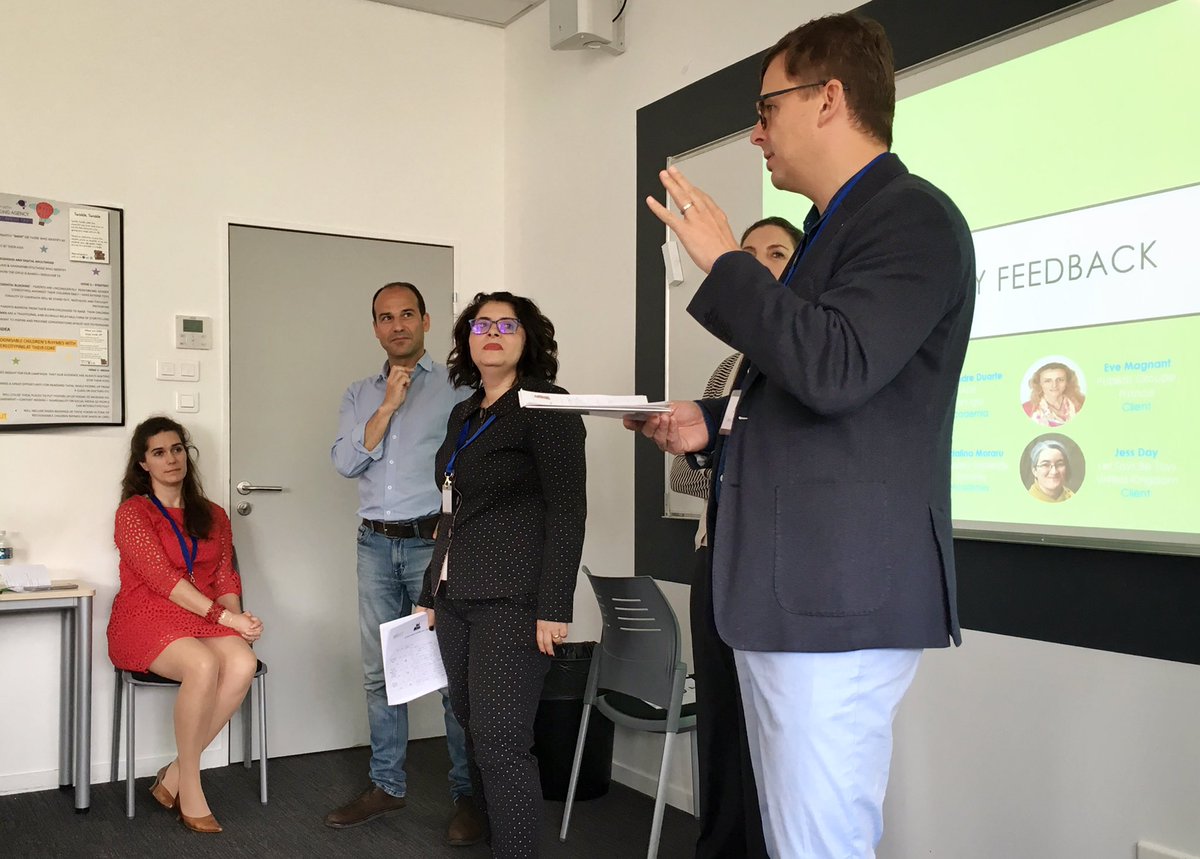 SibylleStanciu's tweet image. Time for the jury feedback... #edcomAV @EACA_Inspire