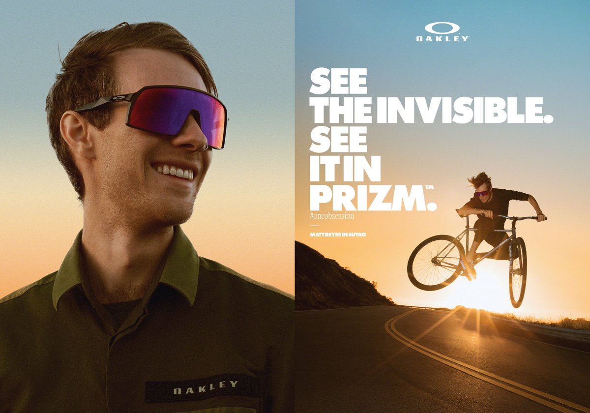 Bluenty's tweet photo. See no barries. See it in PRIZM. What do you see? #OakleyPrizm #OneObsession #bluenty

https://t.co/NXY5YTK40b https://t.co/biyyVuSR5U