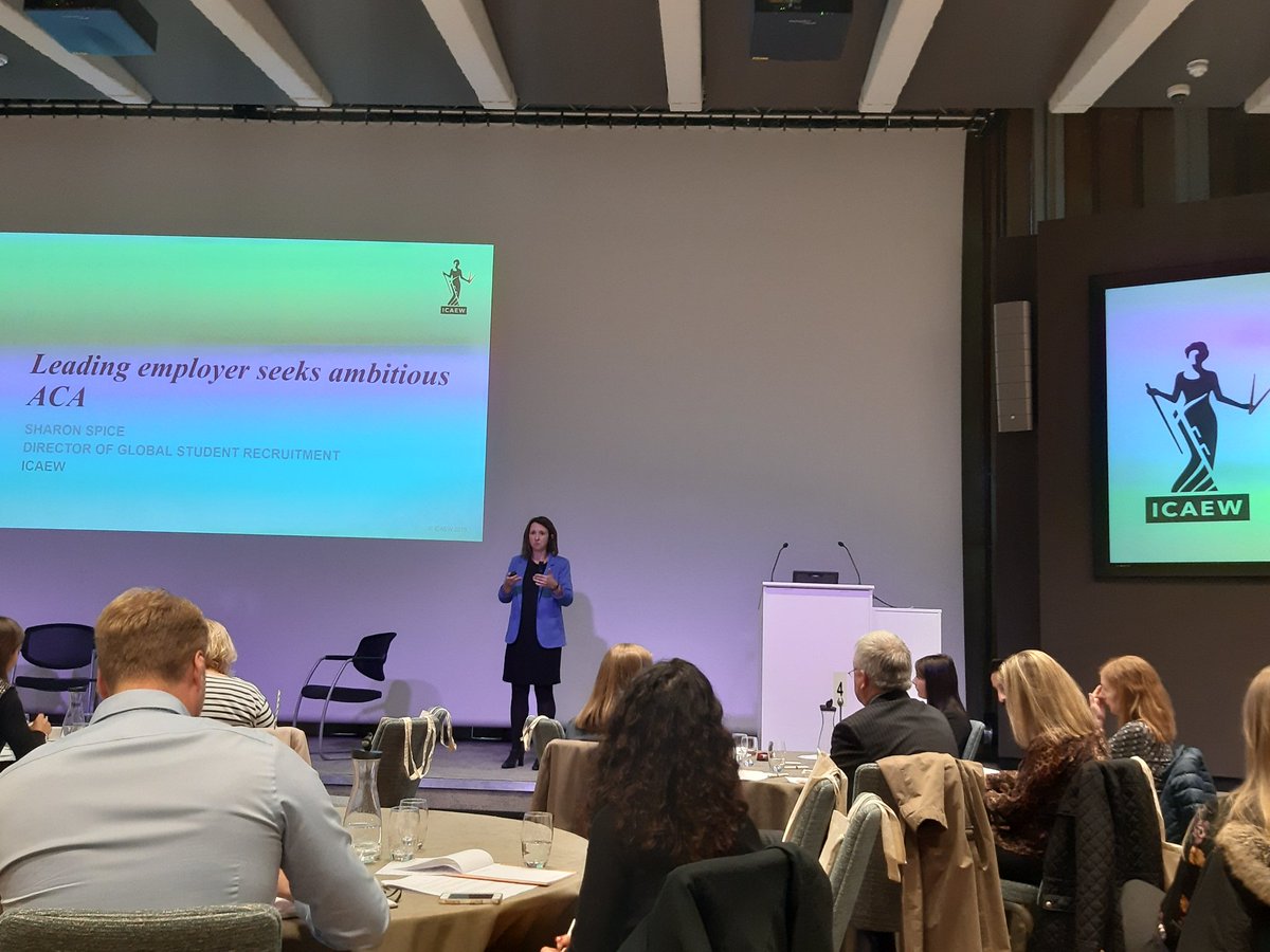 ICAEW's Director of Global Student Recruitment, Sharon Spice, discusses what makes an attractive employer #ICAEWCAD2019