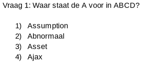 Weet jij het antwoord? Vast niet!