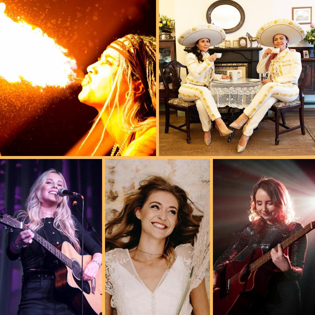 We’re very proud to be celebrating and showcasing our talented local women with a fantastic line-up of female musicians, fire-performers, poets, artists, cabaret acts, and more, inc <a href="/hannahparisuk/">Hannah Paris</a> Sam Moodie <a href="/LouisePMusic/">Louise parker</a> <a href="/Lasguadalupes/">Bettania Bieber</a> 🙍‍♀️👩‍🦰👱‍♀️🧕#fling2019