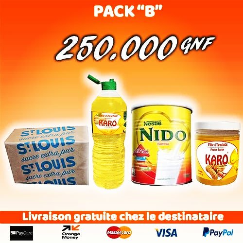 MadinaStoresGN's tweet photo. Choisissez votre PACK SOUNAKATI et nous livrons chez la personne de votre choix 🙏
Payez votre commande avec @paycardco , CB #Visa, #mastercard, #paypal
#madinastores #packramadan #ecommerceafrique #guineediscount #ecommerceguinee #payezavecpaycard https://t.co/ehgL94KD4g
