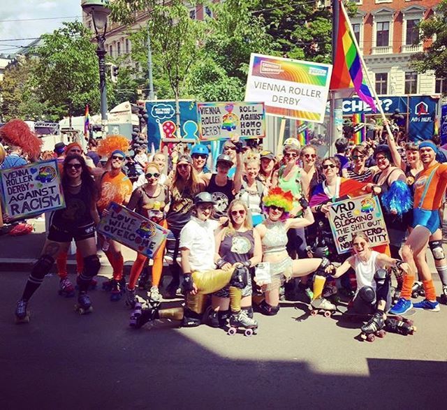 love will overcome! #idahobit #17may #vrdagainsthaters #feariesagainsthaters #throwback #pride #rollinforlove bit.ly/2QhYSI1