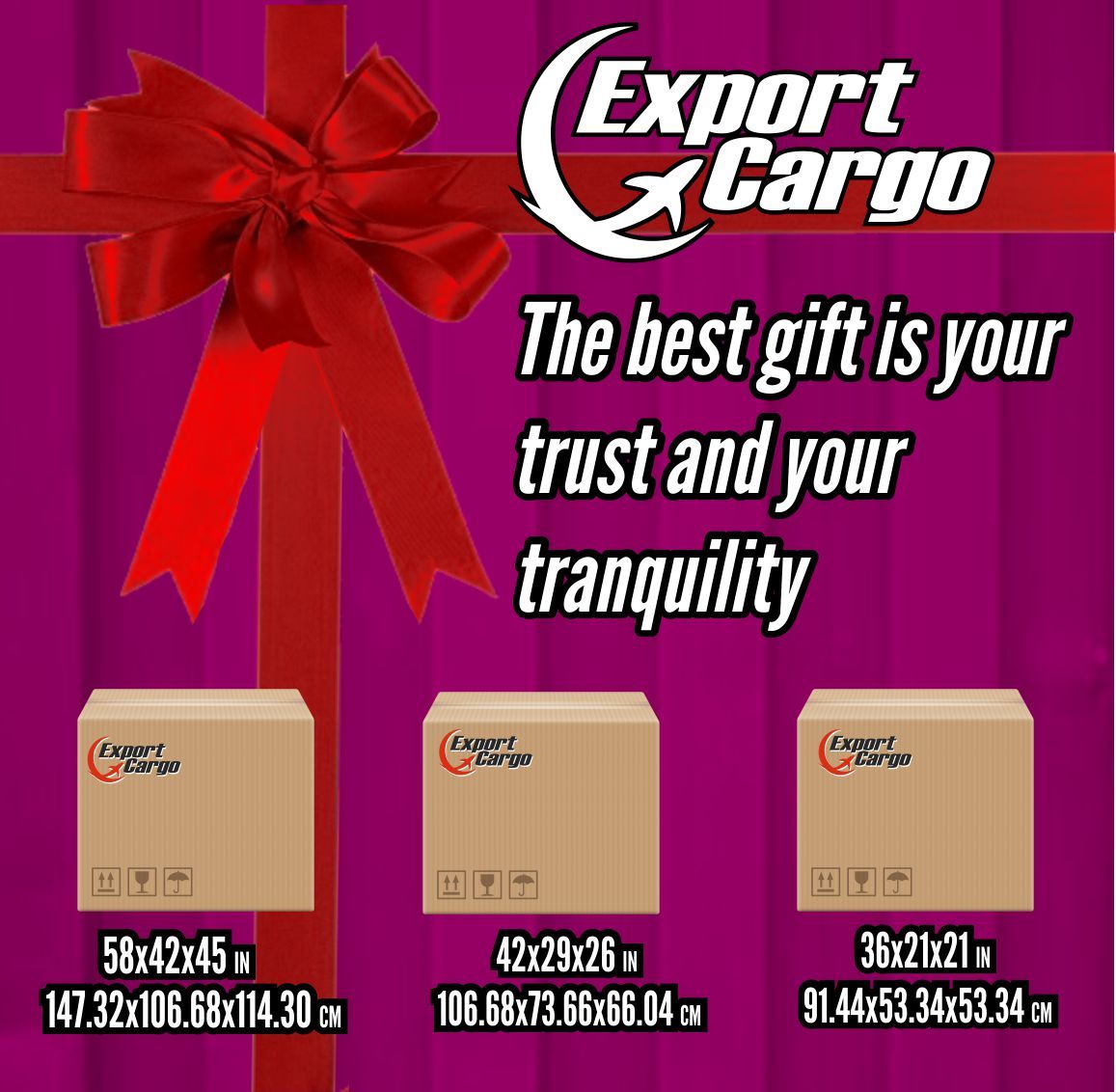 exportcargo's tweet photo. At Export Cargo we appreciate the trust placed in our team with each shipment. That's why we work hard to guarantee your peace of mind. Call us and let's make the difference together +1 786.327.9562 https://t.co/SROi7LqEoY