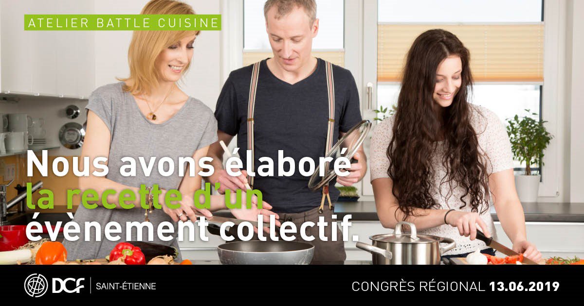 Une battle de cuisine avec <a href="/GregCuilleron/">Grégory Cuilleron</a>, parrainée par INES CRM 
Un des 4 ateliers, à vivre au #CongrèsRégionalDCF2019

"L'INTELLIGENCE COLLECTIVE, LA RECETTE DE LA PERFORMANCE COMMERCIALE ?"

➡️ RDV le 13/06 à la Cité du Design de Saint-Etienne congresdcfstetienne2019.fr
