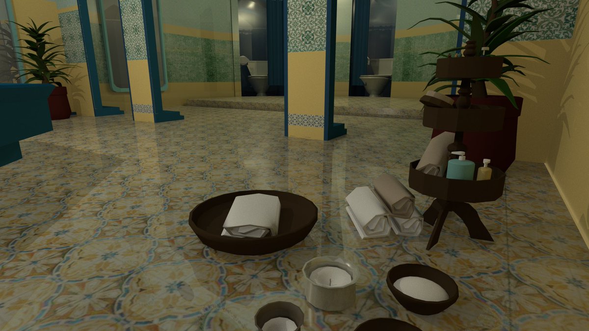 kykyyang_'s tweet photo. 3D Final- Turkish bathhouse 
#calarts #calartscharacteranimation #maya #CG https://t.co/vHFJpxLTho