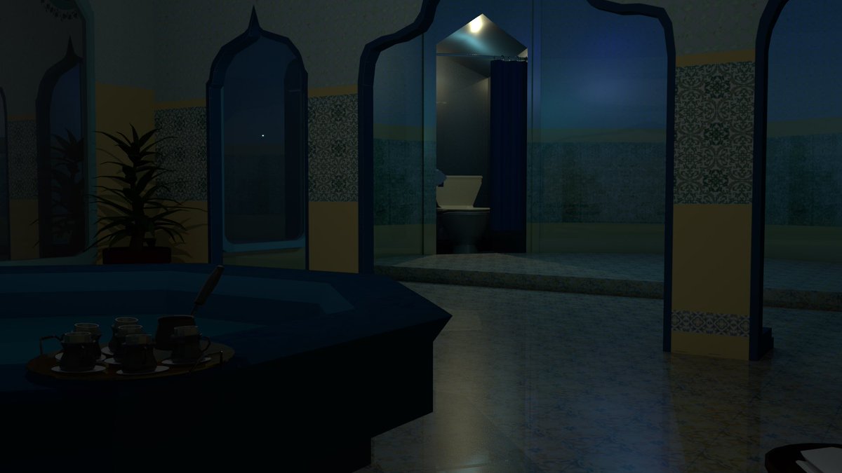 kykyyang_'s tweet photo. 3D Final- Turkish bathhouse 
#calarts #calartscharacteranimation #maya #CG https://t.co/vHFJpxLTho