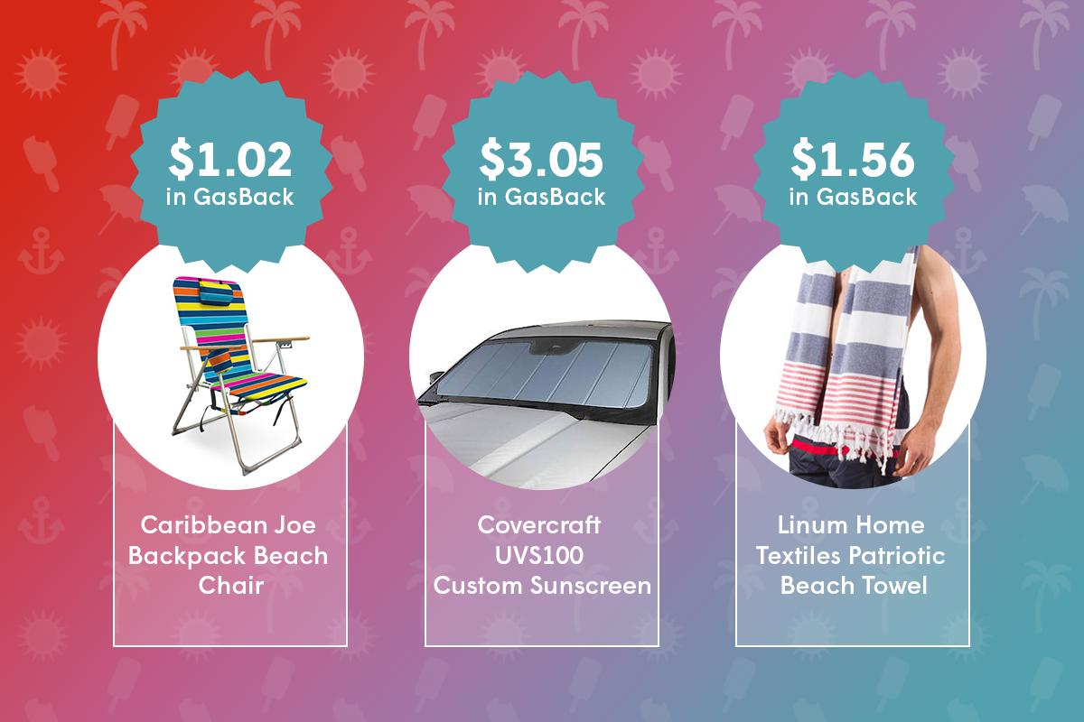 GasBuddy on Twitter "Free gas for buying sunscreen, beach towels and